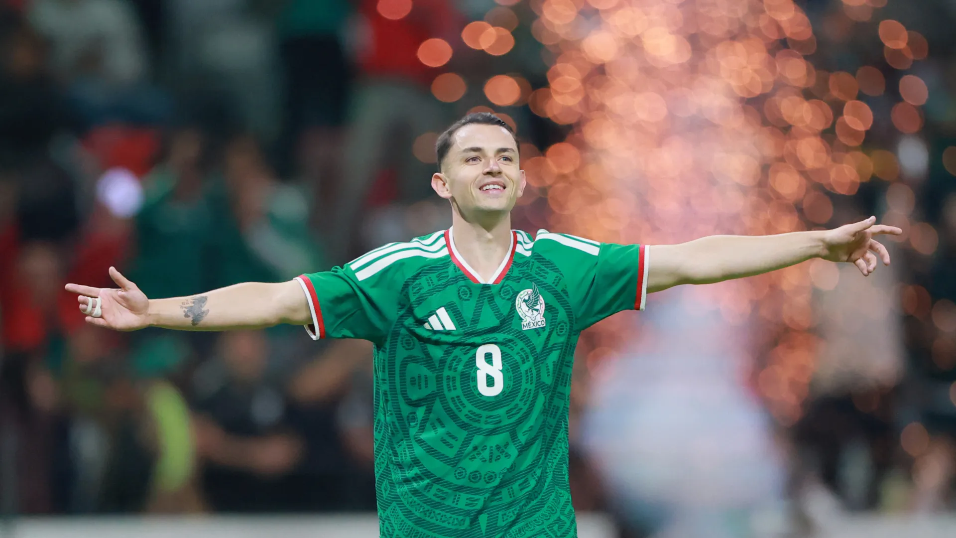 Alvaro Fidalgo #8 of Mexico