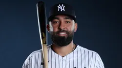 Ali Sanchez #29 of the New York Yankees poses for a photo.