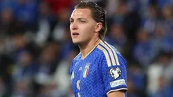 Mateo Retegui of Italy looks on during the FIFA World Cup 2026 European Qualifiers.