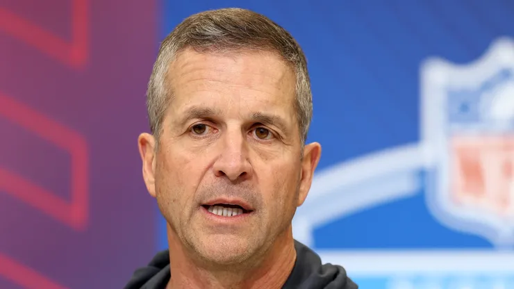 John Harbaugh head coach of the New York Giants