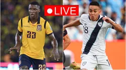 Ecuador plays Guatemala
