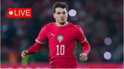 Brahim Diaz of Morocco in action.