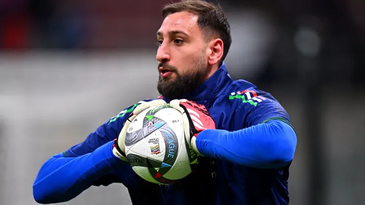 Italy's goalkeeper Gianluigi Donnarumma.