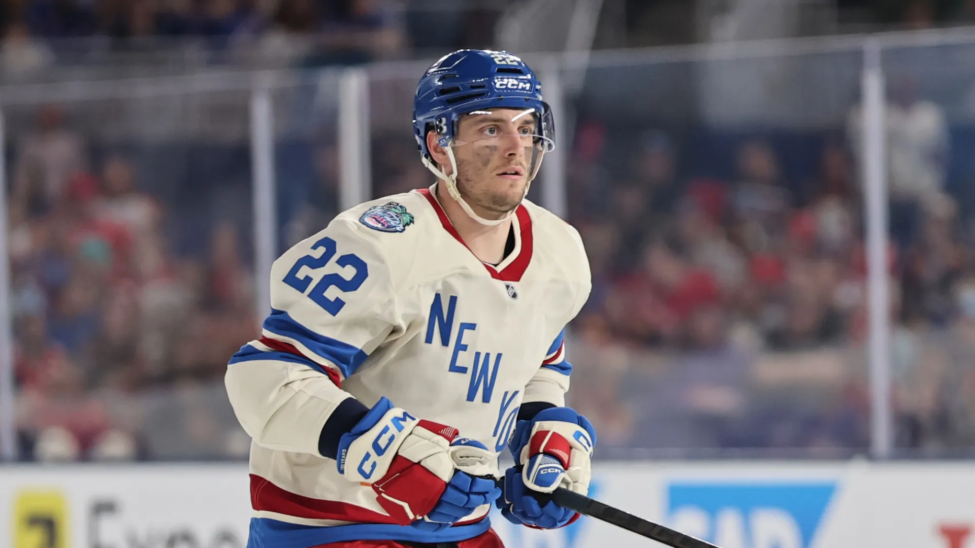 Jonny Brodzinski of the NY Rangers.