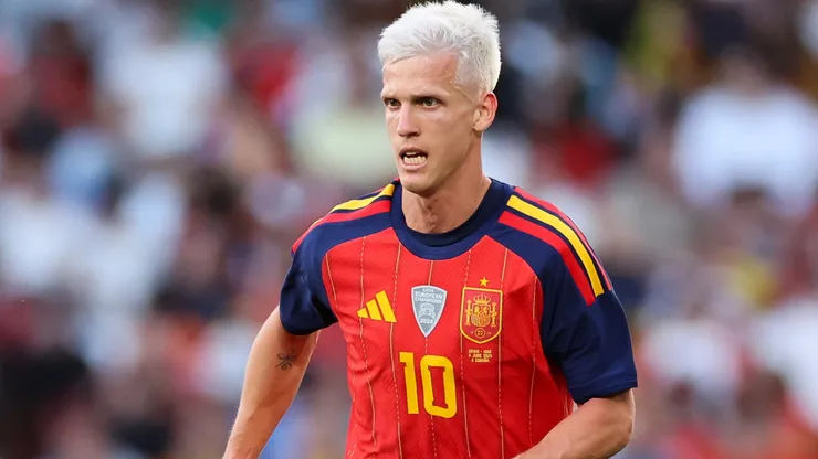 Dani Olmo of Spain