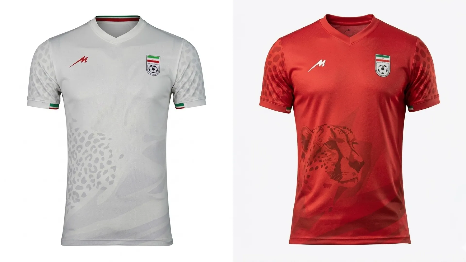 Iran World Cup jerseys