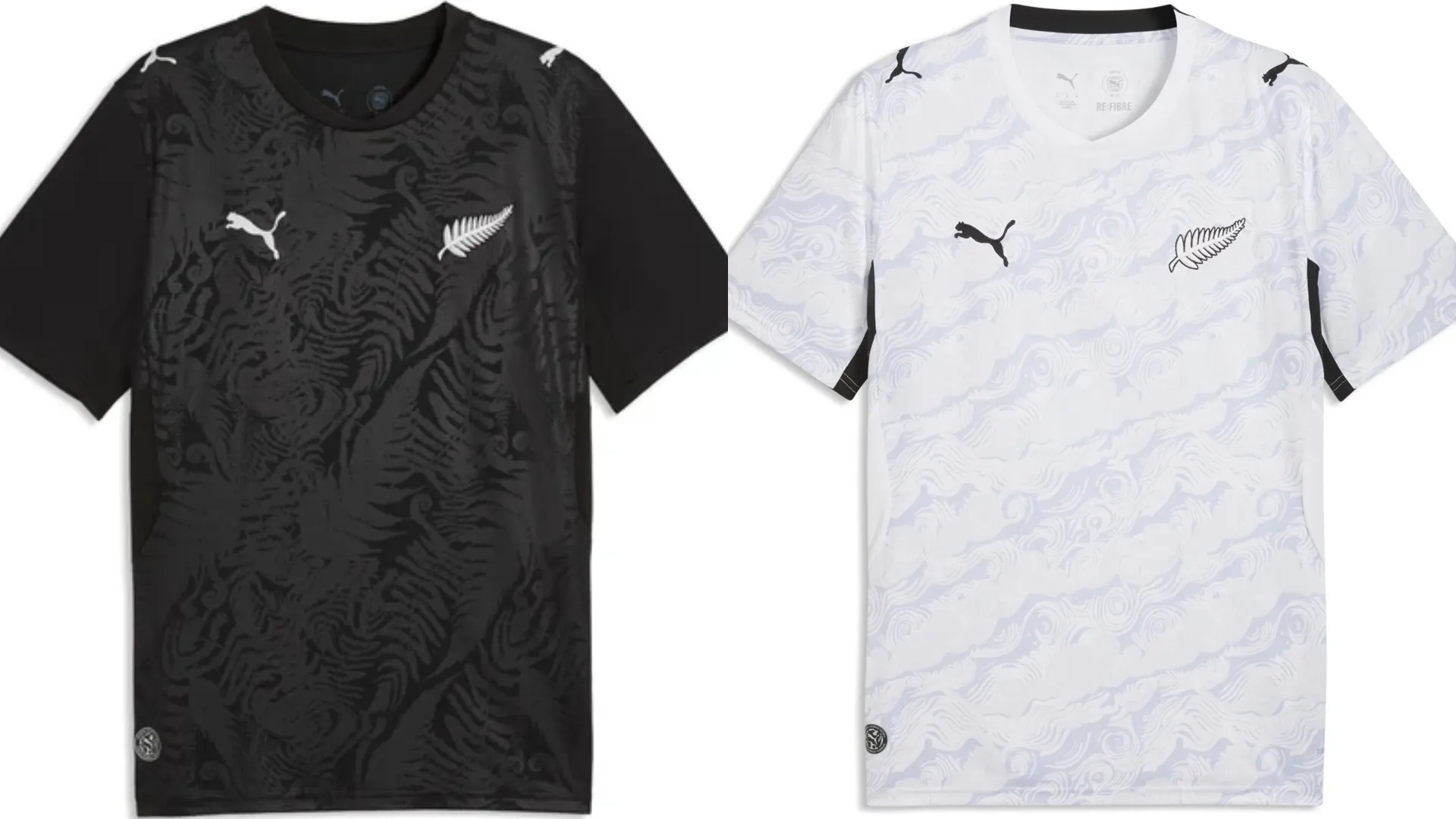 New Zealand World Cup jerseys
