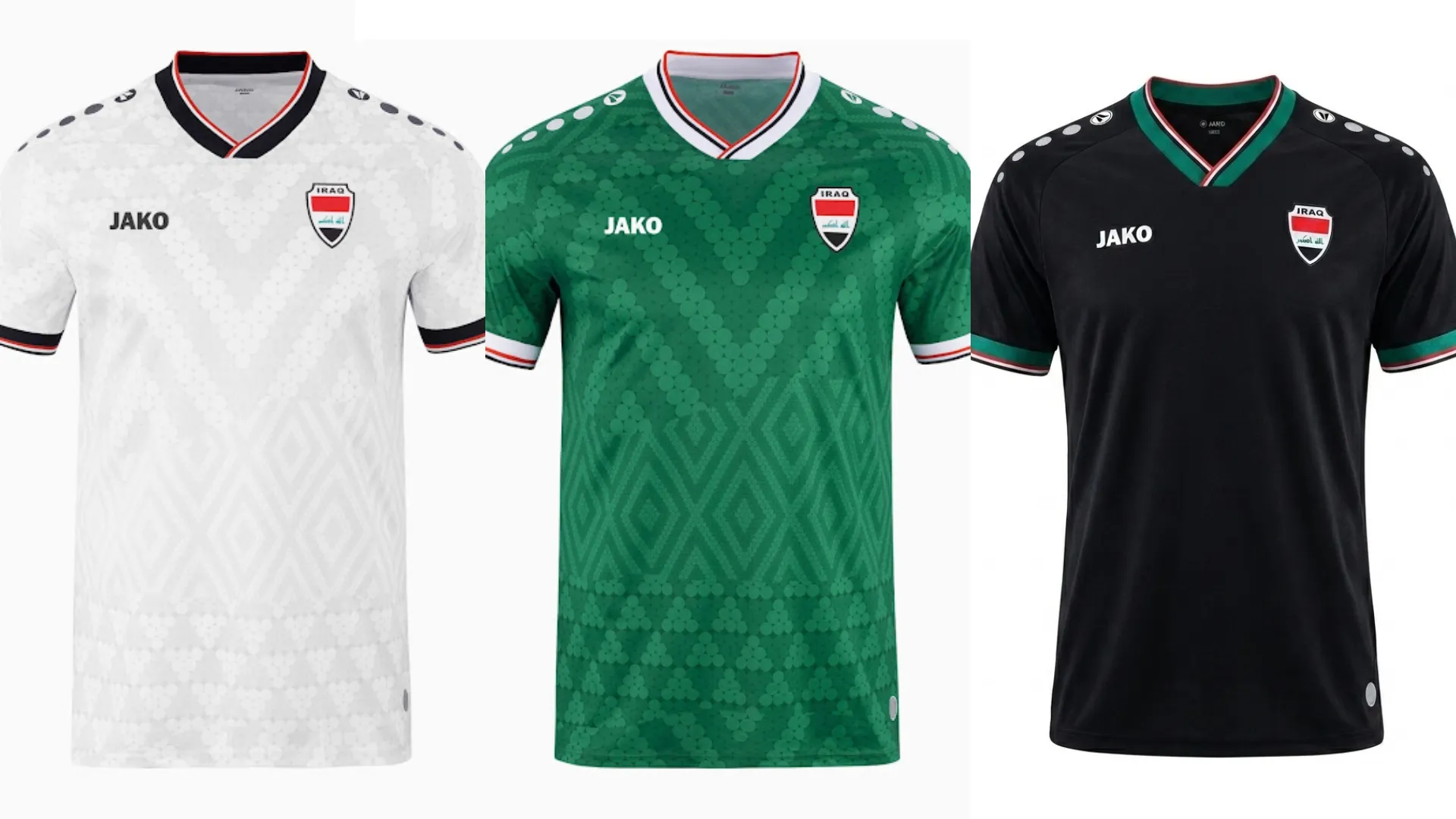Iraq World Cup jerseys