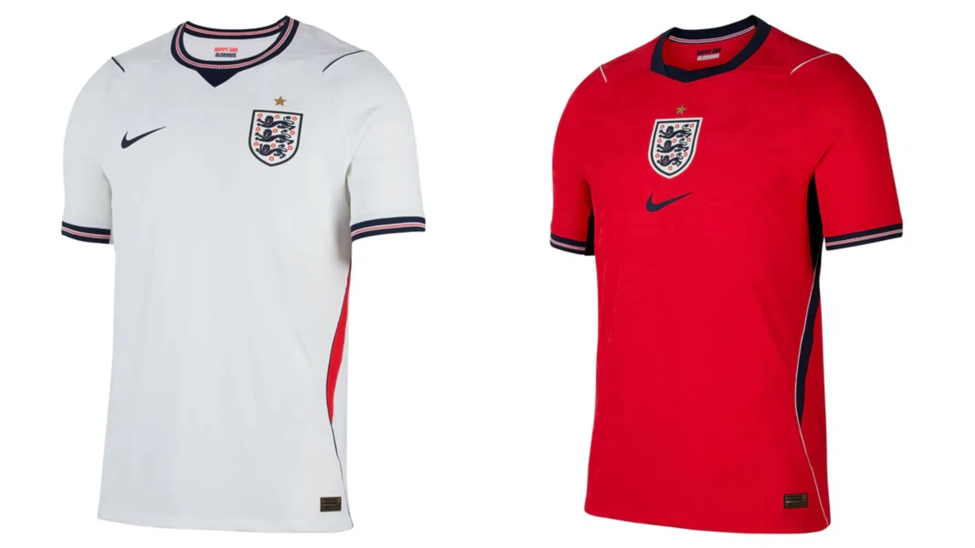England World Cup jerseys