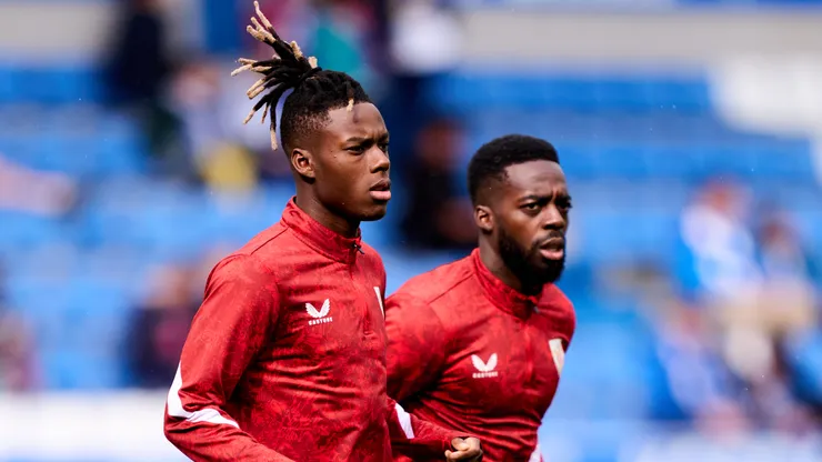 Nico Williams and Inaki Williams of Athletic Club.
