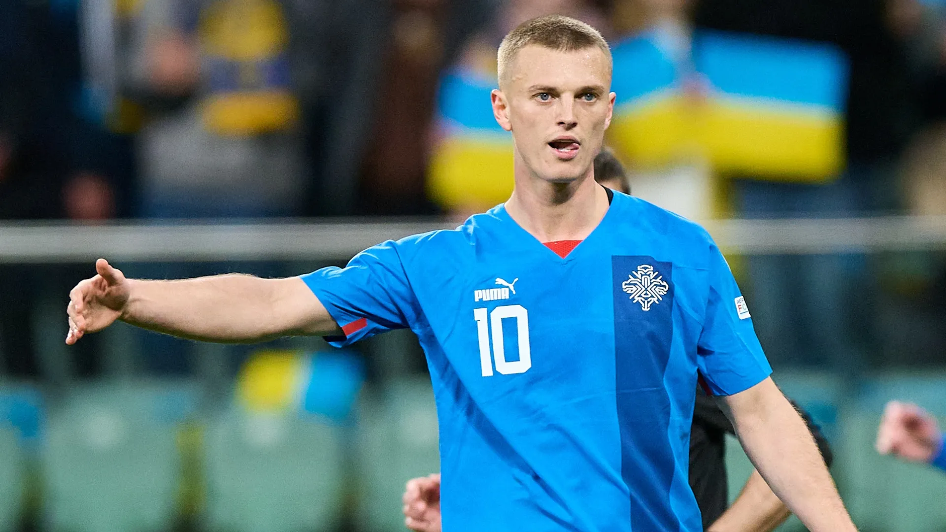 Albert Gudmundsson of Iceland – Rafal Oleksiewicz/Getty Images