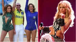 JLO, Pitbull and Shakira