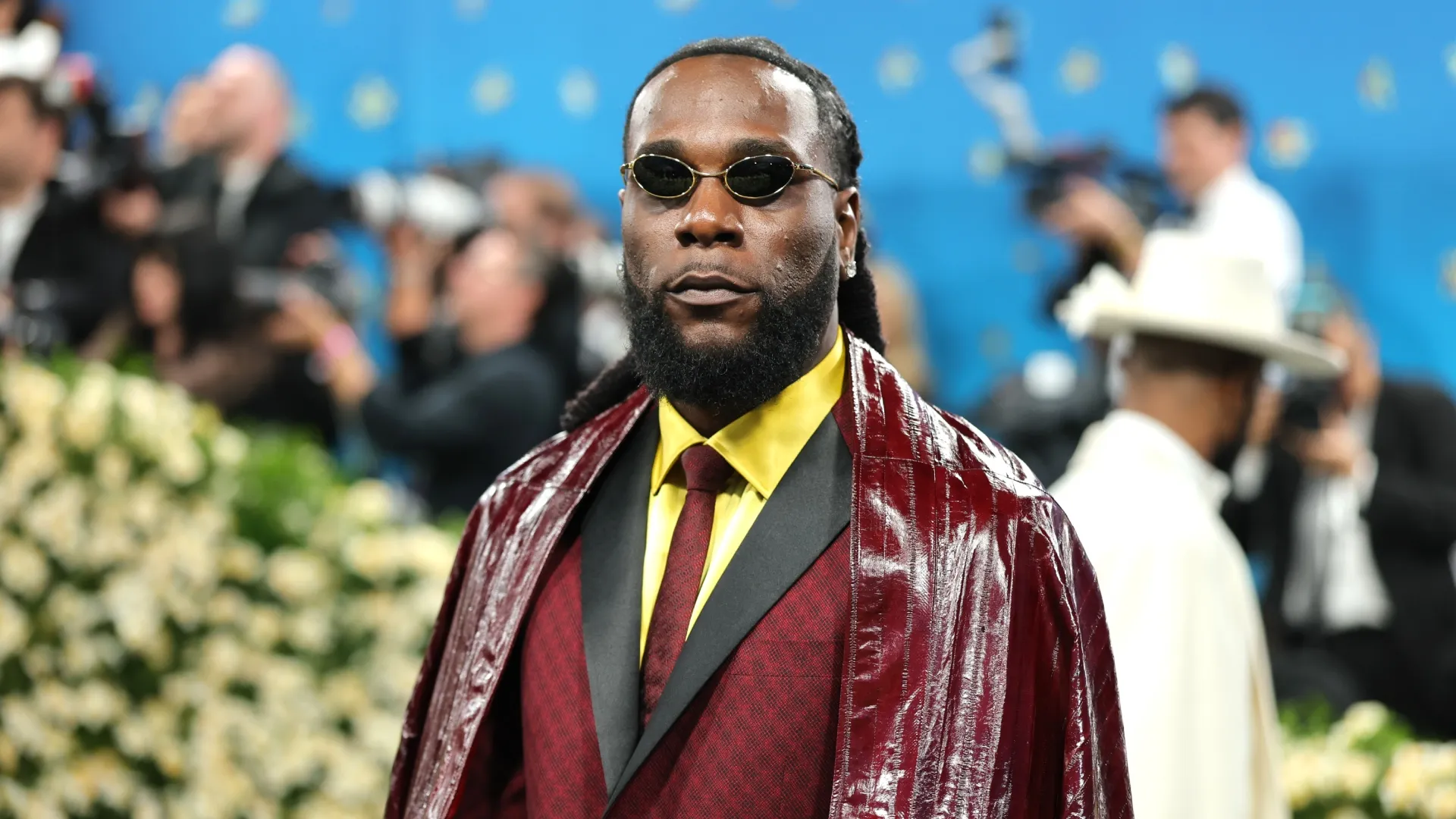Burna Boy attends the 2025 Met Gala Celebrating “Superfine: Tailoring Black Style” (Source: Dia Dipasupil/Getty Images)