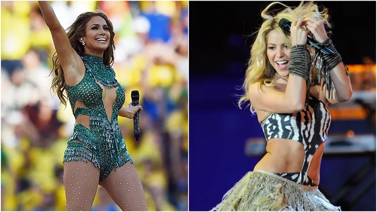 Jennifer Lopez and Shakira