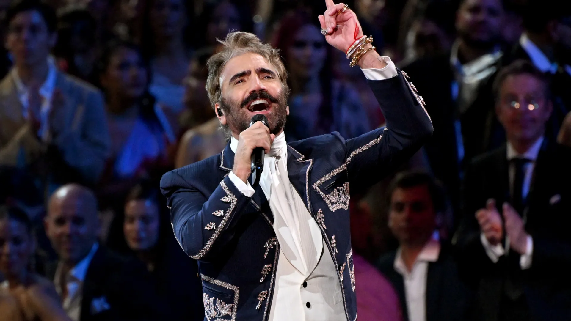 Alejandro Fernandez performs onstage during the 25th Annual Latin GRAMMY Awards (Source: Jason Koerner/Getty Images)