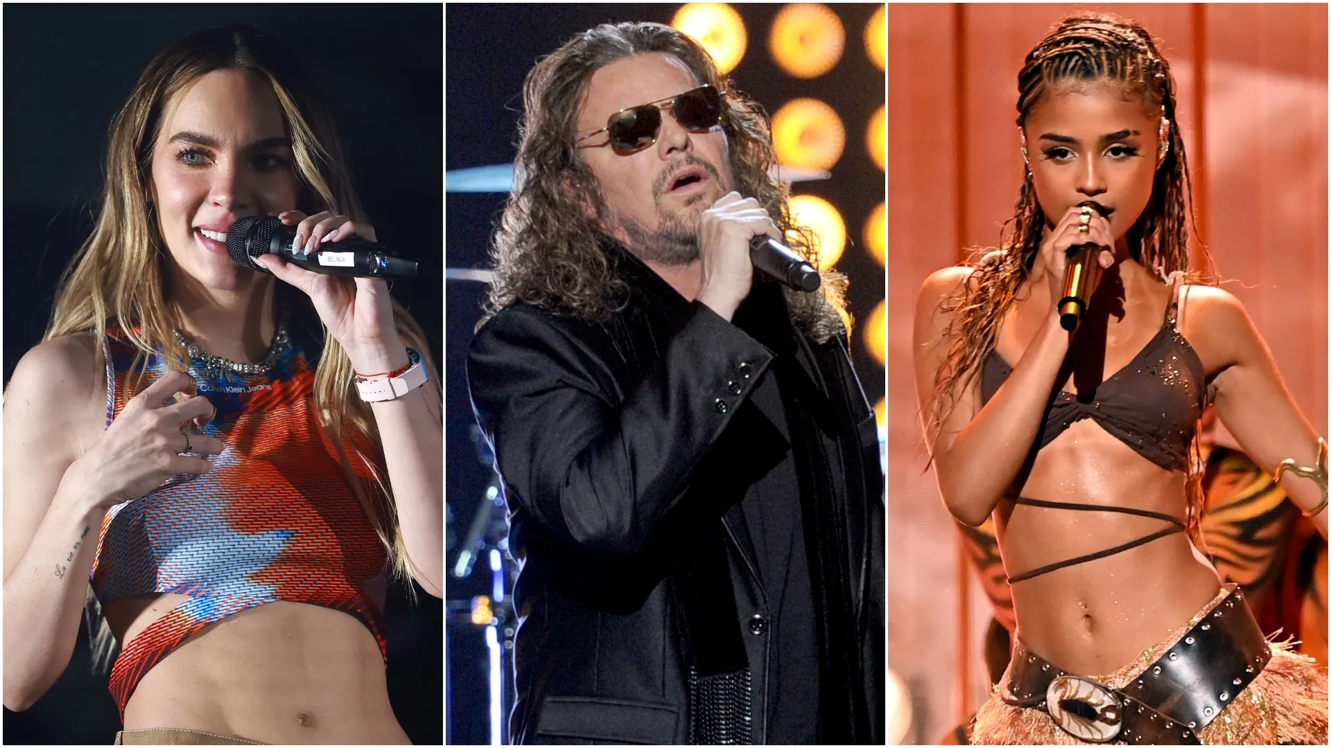 Belinda, Mana and Tyla (Source: Hector Vivas/Kevin Winter/Paras Griffin — Getty Images)