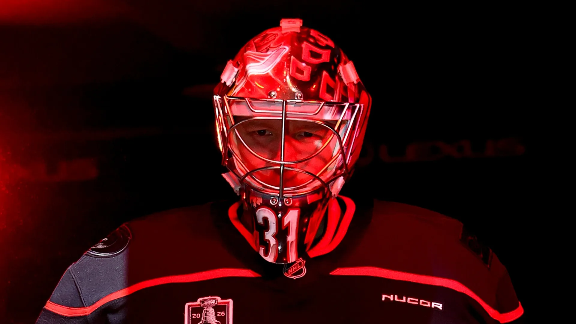 Frederik Andersen of the Hurricanes.