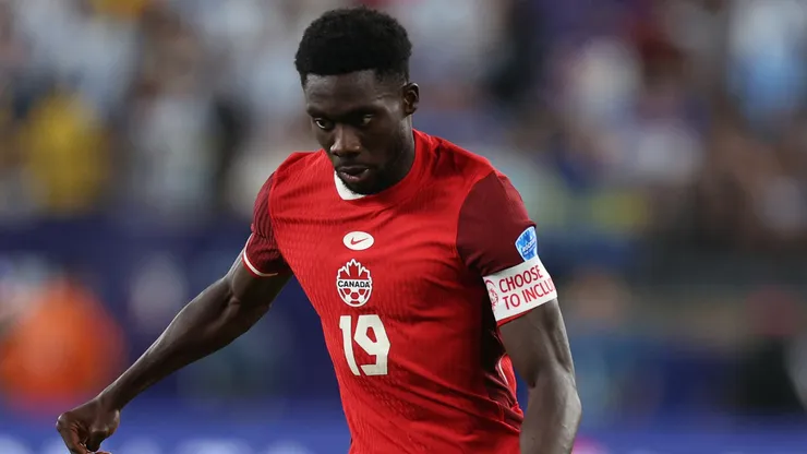 Alphonso Davies of Canada