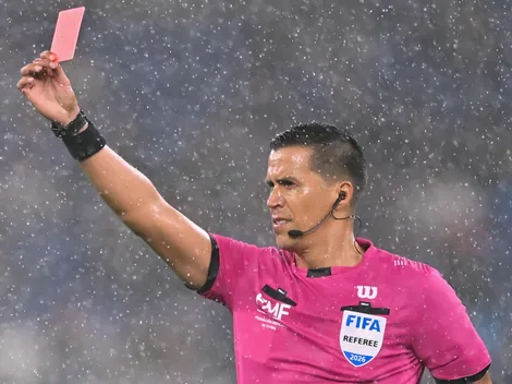 What happens if a coach receives a red card?