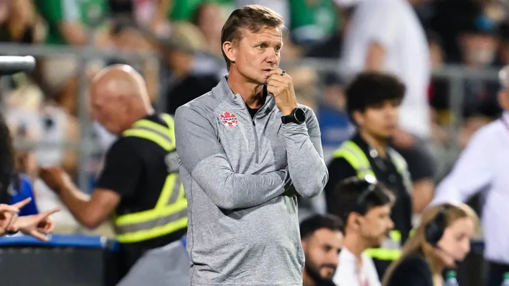 Head coach Jesse Marsch of Canada during the international friendly match