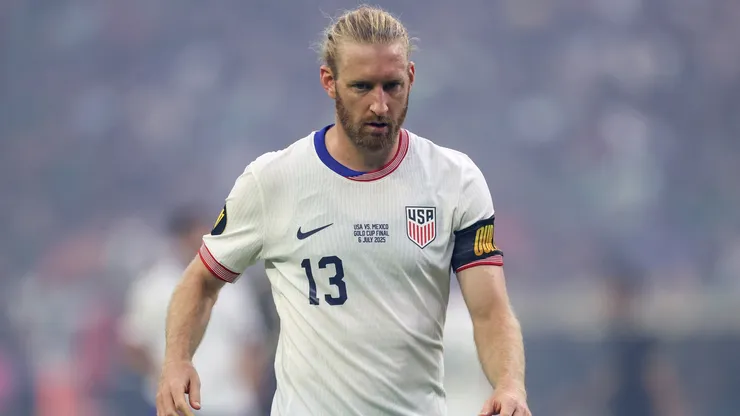 Tim Ream #13 of the United States against Mexico during the finals of the CONCACAF Gold Cup 2025