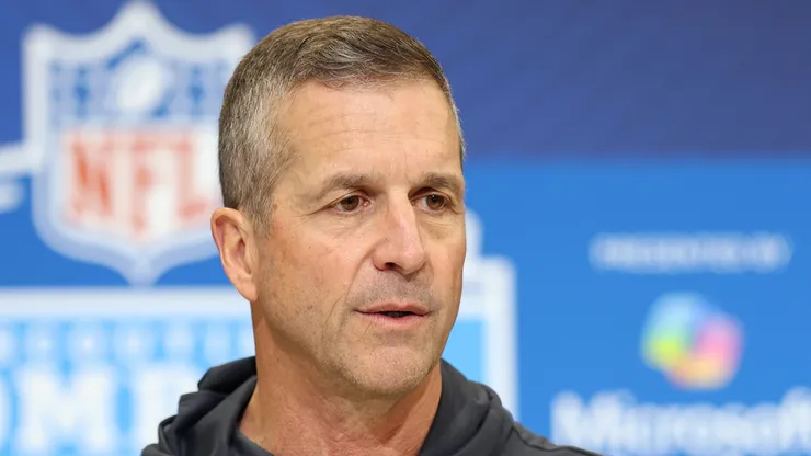 John Harbaugh head coach of the New York Giants
