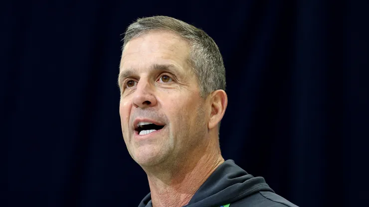 John Harbaugh head coach of the New York Giants