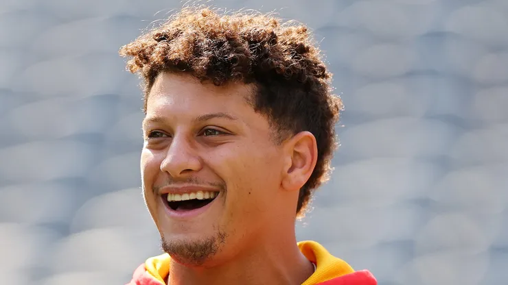 Patrick Mahomes quarterback of the Chiefs
