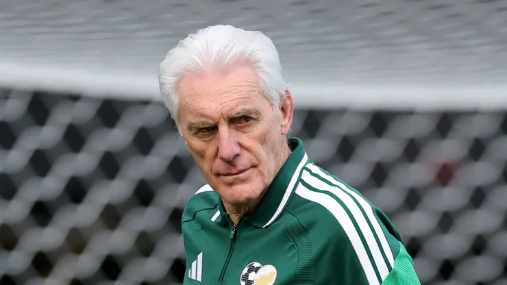 Hugo Broos, coach of South Africa