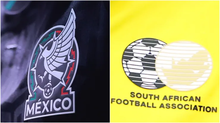 Mexico and South Africa unveil their uniforms.