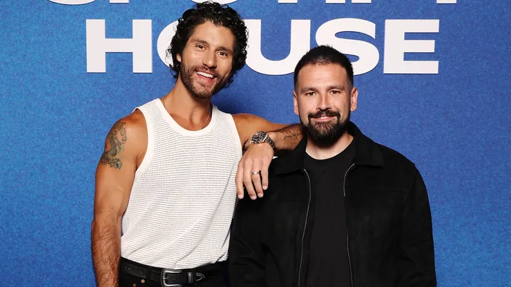 Dan Smyers and Shay Mooney of Dan + Shay visit Spotify House at CMA Fest 2026 - Day 3