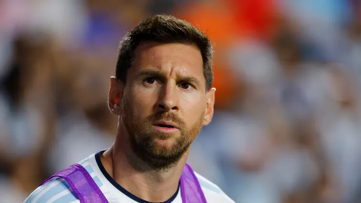 Lionel Messi of Argentina