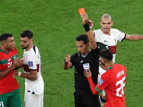 What happens if a player gets a red card at the 2026 World Cup?