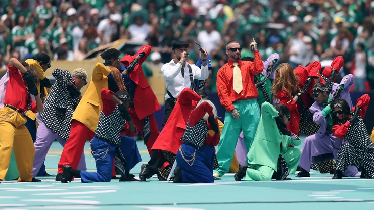 Performers dance during the Opening Ceremony ahead of the FIFA World Cup 2026 Group A match