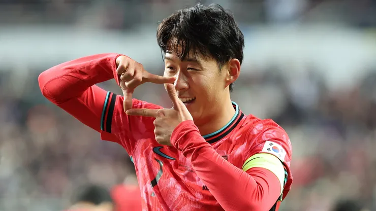 Son Heung Min of South Korea