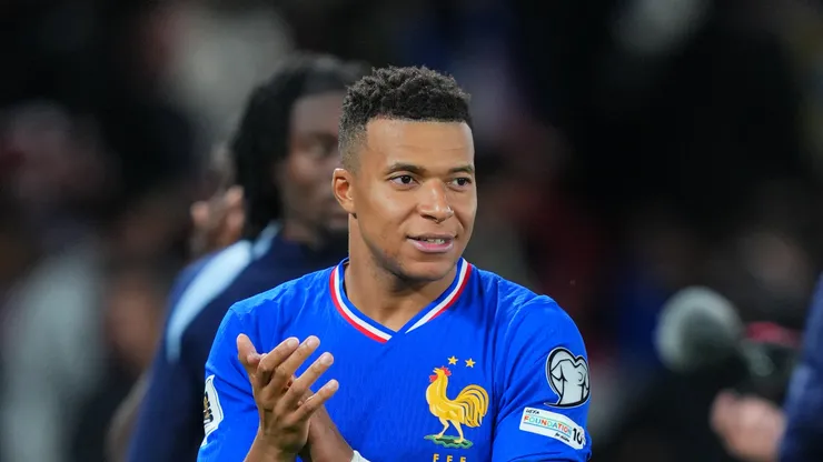 Kylian Mbappe of France.