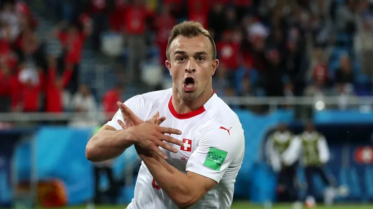 Xherdan Shaqiri during a Switzerland.