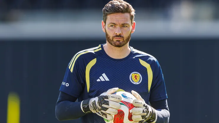 Craig Gordon during Scotland training session at Lesser Hampden on May 26, 2026