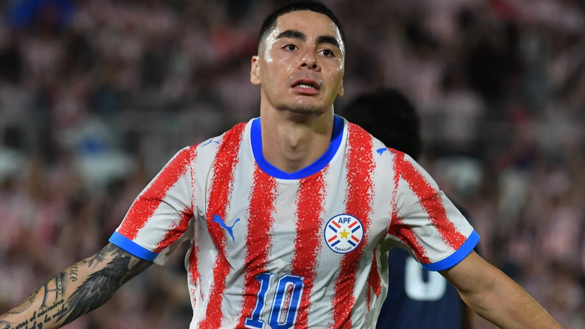 Miguel Almiron of Paraguay
