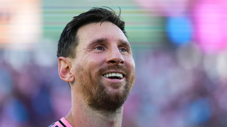 Lionel Messi of Argentina