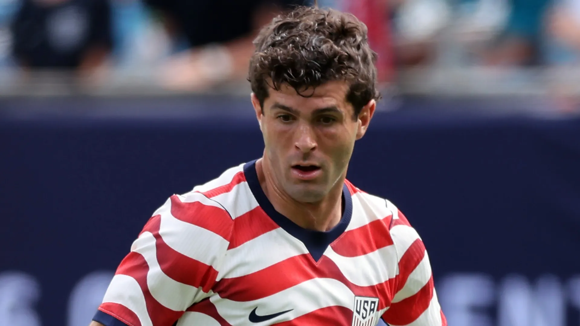 Christian Pulisic #10 of the USA