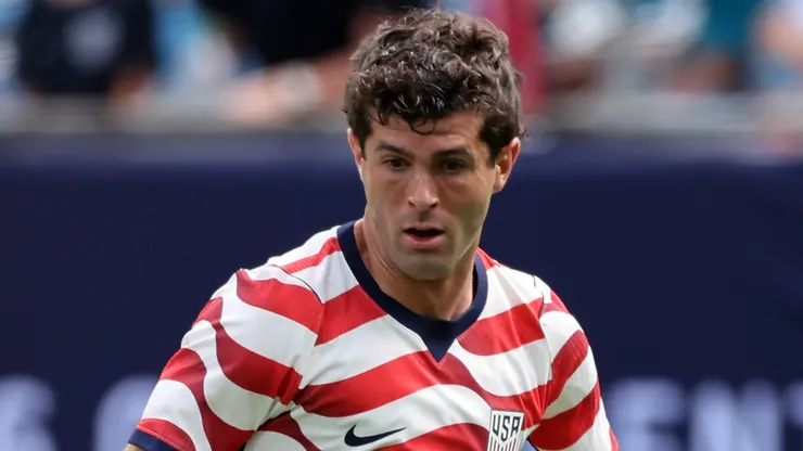 Christian Pulisic #10 of the USA