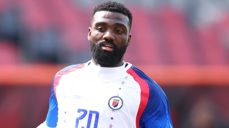 Frantzdy Pierrot #20 of Haiti