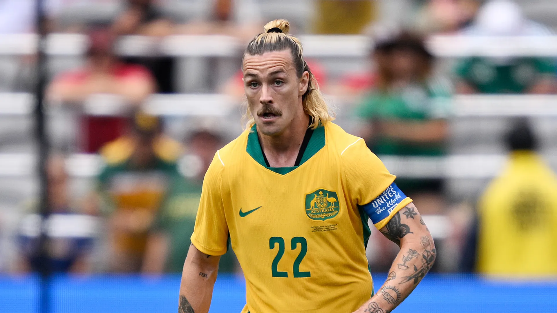 Jackson Irvine of Australia.