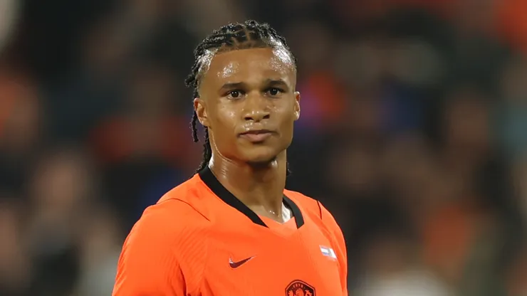 Nathan Ake of Netherlands.