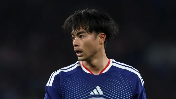 Kaoru Mitoma of Japan.