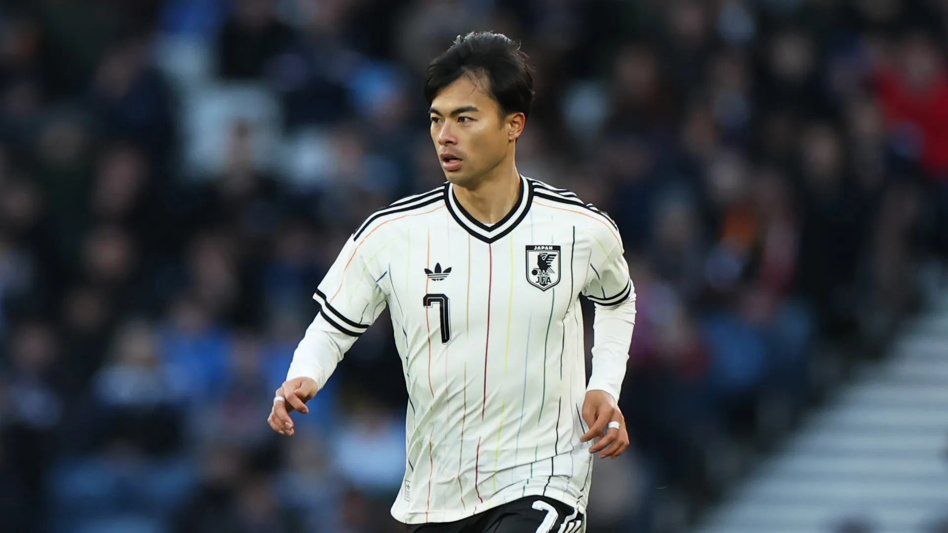 Kaoru Mitoma of Japan.