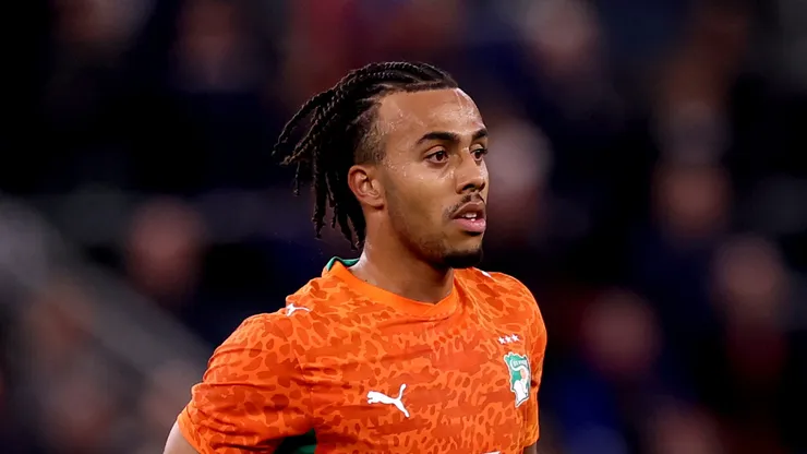 Ivory Coast's Guela Doue.