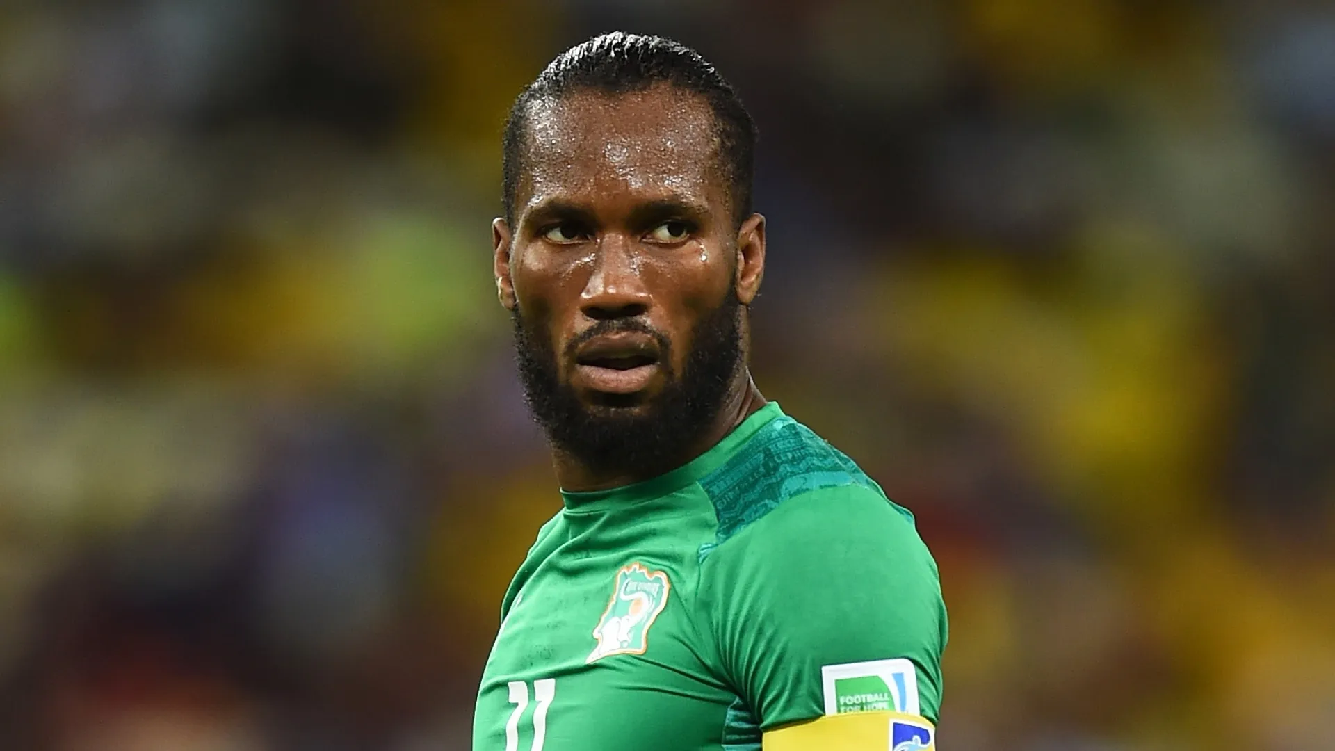 Didier Drogba in 2014 Wold Cup.