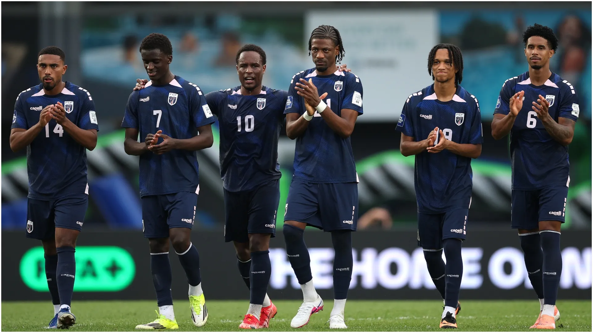 Cape Verde celebrating